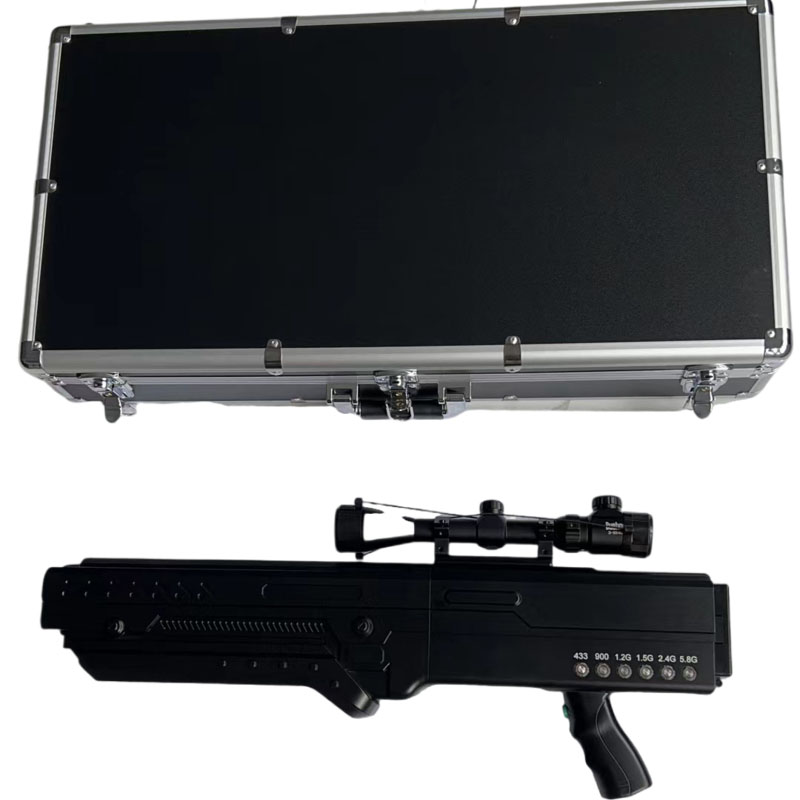  郧西手持便携式枪型低空防御反制六通道A型