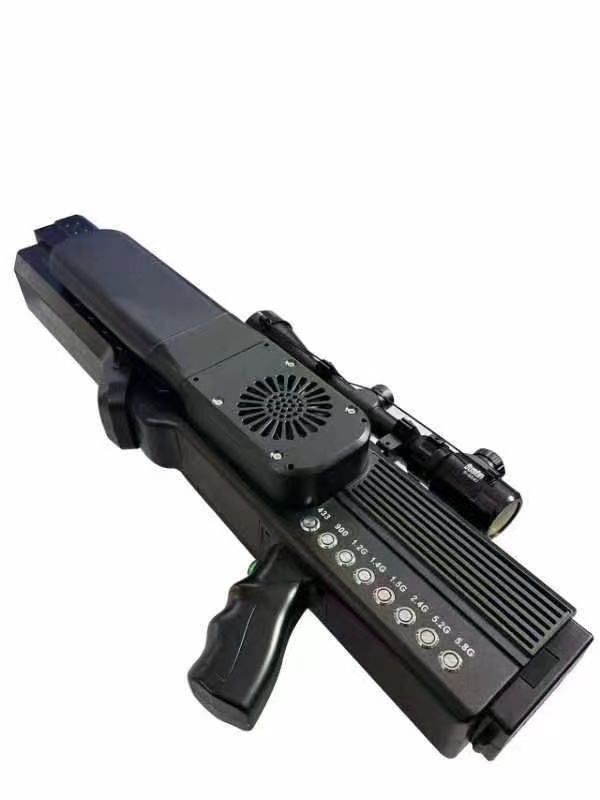  郧西手持便携式枪型低空防御反制八通道