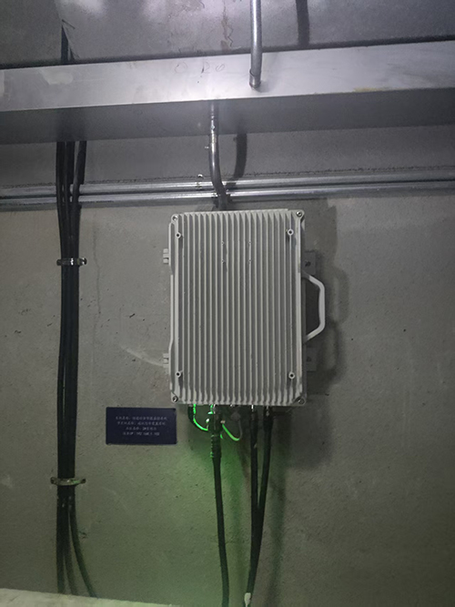  郧西电力管廊覆盖漏缆方式案例